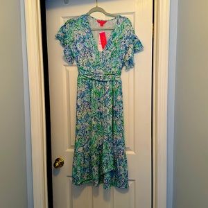 NWT Lilly Pulitzer Juliet Riffle Midi